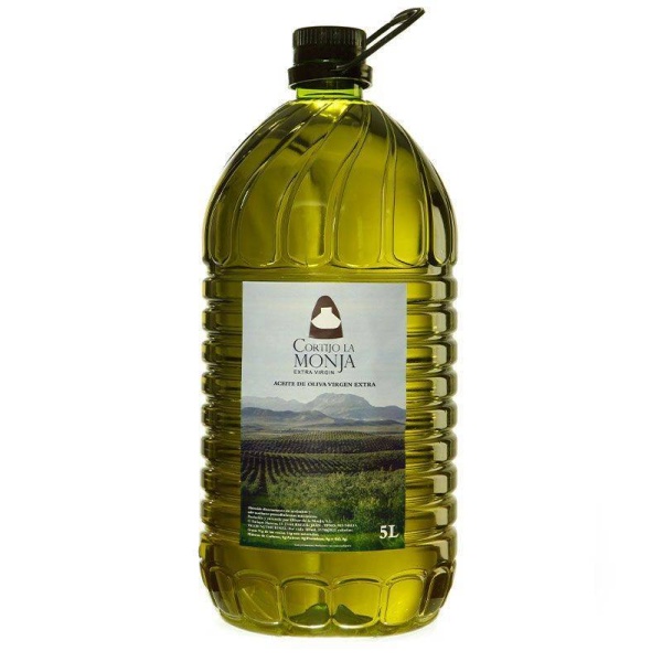 Cortijo la Monja. Aceite de oliva virgen extra. Caja de 3 x 5 litros.
