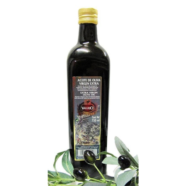 Vallejo. Aceite de oliva Picual. 6 botellas de 750 ML