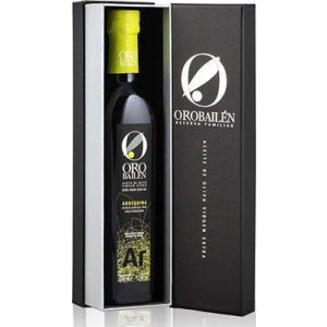 Estuche regalo Oro Bailén Reserva Familiar Picual 500 ML.