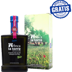 Finca la Torre Arbequina. Caja de 10 botellas de 500 ml.