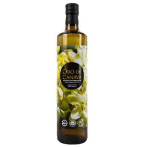 Oro de Cánava. Aceite de oliva Picual. Botella Dórica de 750 ml.