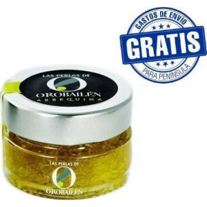 Perlas de Oro Bailén. Arbequina. Caja de 12 x 50 gramos