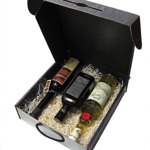 Estuche regalo de los tres mejores aceites de oliva del mundo.