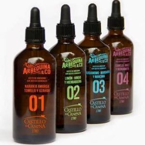 Arbequina Castillo de Canena & aceites esenciales naturales