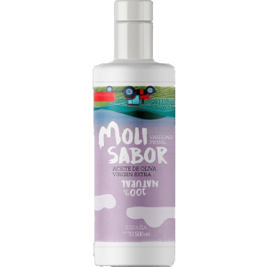 AOVE Molisabor. Aceite de oliva Picual. 500 ml