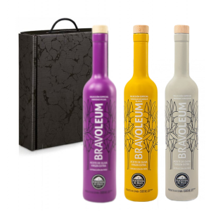 Bravoleum. Estuche regalo 3 botellas. 500 ml