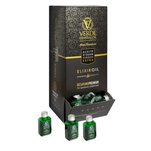 Verde Esmeralda Mini Premium Expositor de 100 unidades de 25ml
