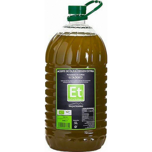 Eretru. Aceite de Oliva Ecológico. 3 Garrafas de 5 Litros