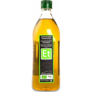 Eretru. Aceite de oliva Ecológico. 12 Botellas de 1 Litro