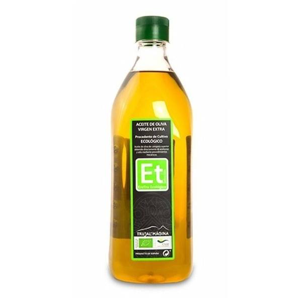 Eretru. Aceite de oliva Ecológico. 12 Botellas de 1 Litro