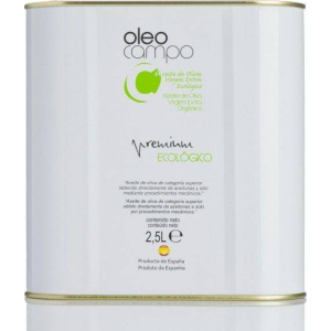 Oleocampo Ecológico. Caja de cuatro latas de 2,5 litros.