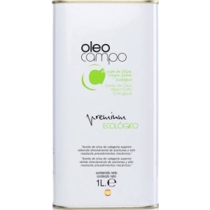 Aceite de oliva virgen extra Oleocampo Premium Ecológico. Un litro.