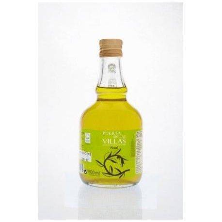 Aceite de Oliva Virgen Extra. Puerta de las Villas. Variedad Picual. Jarra 500 ml. Caja de 16 uds.