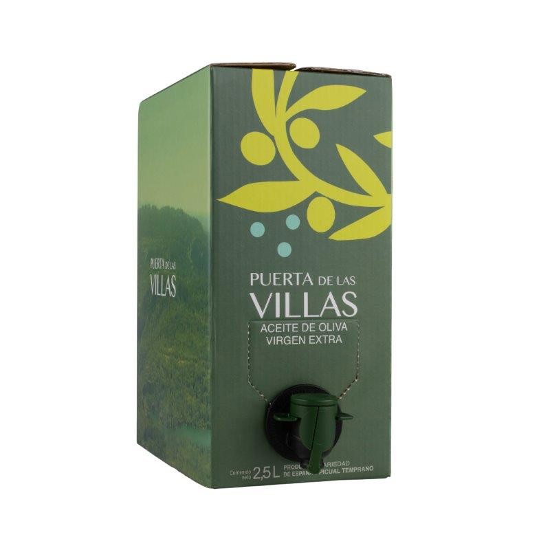 Puerta de las Villas. Bag in box aove temprano de 2.5 litros
