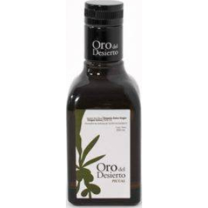 Oro del Desierto. Aceite de oliva Ecológico. 250 ml. Caja de 12 uds.