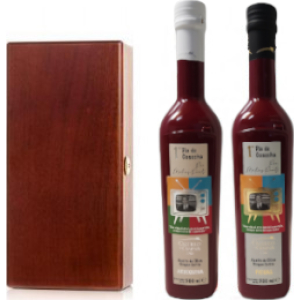 Castillo de Canena. AOVE primer día de cosecha. Estuche de madera de roble.