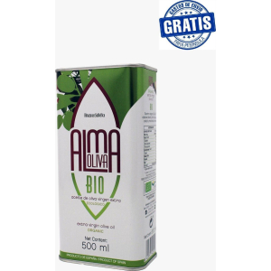 Almaoliva Bio. Caja de 15 latas de 500ml.