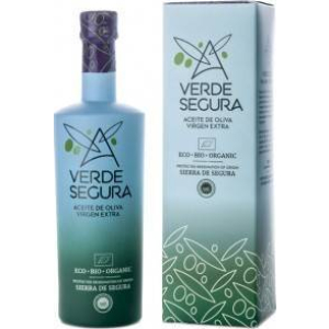 AOVE Ecológico Verde Segura. Estuche con botella de 500ml.