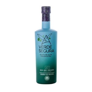 AOVE Ecológico Verde Segura. Estuche con botella de 500 ml.