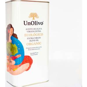 AOVE Ecológico UnOlivo. Lata 5L. Caja de 3 unidades.