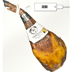 Paleta de cebo 50% de raza ibérica. Ibéricos Vázquez.