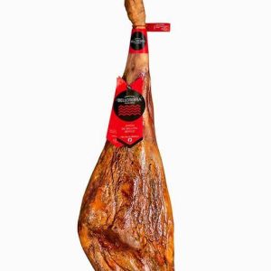 Jamón de bellota ibérico 75% raza ibérica + Surtido embutidos ibéricos. Belloterra.