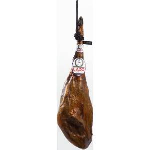 Jamón de bellota 100% de raza ibérica. Lazo.
