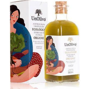 Aceite de oliva virgen extra Ecológico .Sin Filtrar Frasca Cristal 500ML