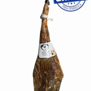 Jamón ibérico cortado a cuchillo
