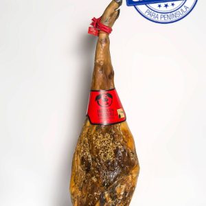 Jamón ibérico cortado a cuchillo
