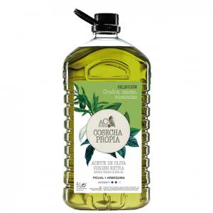 Aceites Castellar, cosecha propia. Caja 3 x 5 Litros.