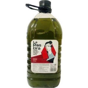 La Pastira. Aceite de oliva virgen extra. 3 garrafas x 3 Litros.