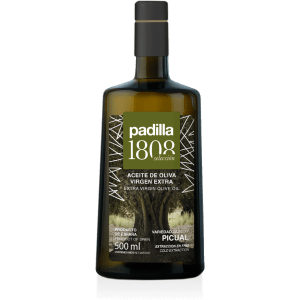 Padilla 1808 Selección. Aceite de Oliva Virgen Extra. Caja de 12 x 500 ml.