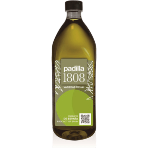Padilla 1808. Aceite de Oliva Virgen Extra. Caja de 12 x 1 Litro.