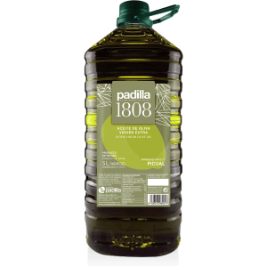 Padilla 1808. Aceite de Oliva Virgen Extra. Caja de 3 x 5 Litros.