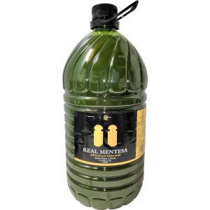 Real Mentesa. Aceite de oliva virgen extra. Garrafa PET 5 Litros.