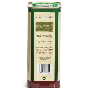La Quinta Esencia. Lata Premium Verde 2,5 litros.