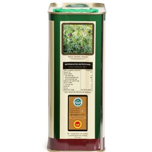 La Quinta Esencia. Lata Premium Verde 2,5 litros.