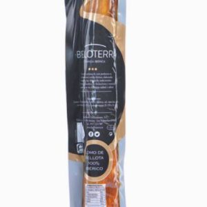 Belloterra. Jamón de bellota ibérico 75% raza ibérica + Lomo de bellota ibérico 100% raza ibérica.