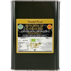 AOVE Ecológico Señorío de Camarasa. Lata de 3 litros.