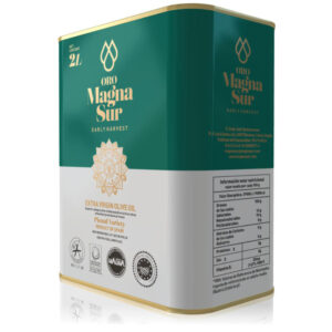 Extra Virgin Olive Oil (EVOO) 2 Liter Can Magnasur Premium