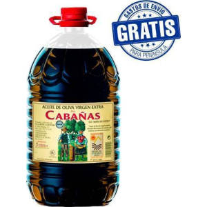 AOVE Pico Cabañas Picual. Caja de 3 botellas de 5 litros.