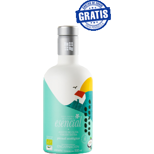 Esencial. Ecológico Temprano D.O.P. Sierra de Cazorla. Caja de 6 x 500 ml.