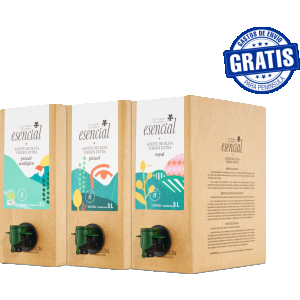 Esencial. D.O.P. Sierra de Cazorla. Caja 3 Bag in Box de 3 litros.