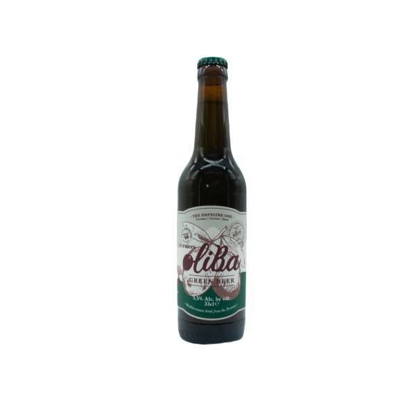Cerveza Oliba Selección Standard. Caja 24 tercios x 33 cl. Variedad: The Empeltre One.