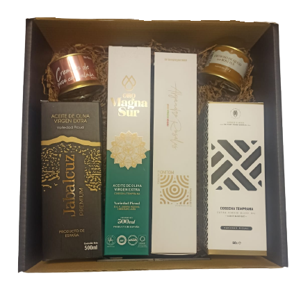 Estuche 4 variedades picual