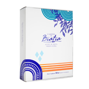 Campos de Biatia- Estuche de 3 Botellas GAMAS AOVE ‐ Premium 1, 5 L