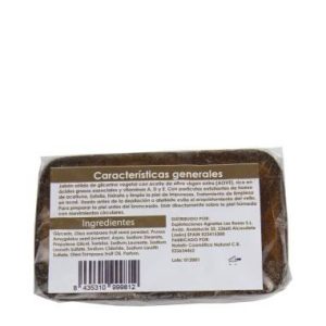 JABÓN DE AOVE EXFOLIANTE CON HUESOS DE ACEITUNA - 100gr