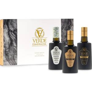 Estuche Regalo Gama Imagine | 3 Botellas de 500 ml | Variedades Picual, Royal y Ecológico