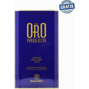 Parqueoliva serie oro. Caja de 4 latas de 3 litros.